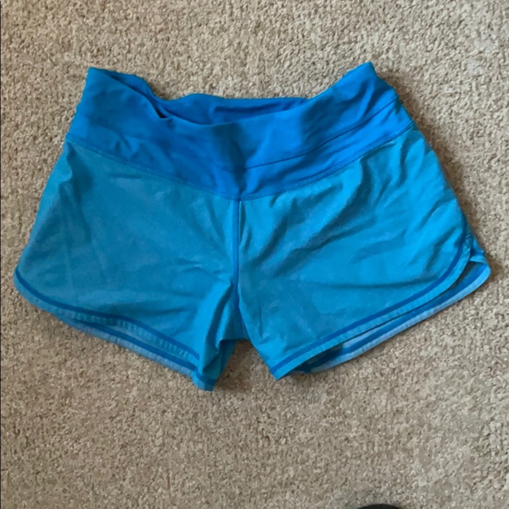 Lululemon 4” Blue Shorts